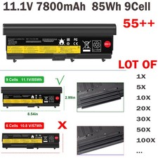 ❤️LOT 55++ Battery For Lenovo ThinkPad T410 T420 T510 T520 SL410 SL510 W510 86WH picture