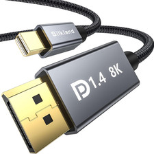 8K Mini Displayport to Displayport 1.4 Cable, [8K@60Hz, 4K@144Hz picture