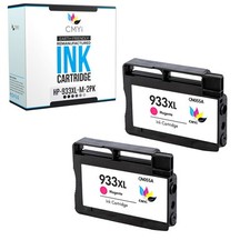2PK CMYi Compatible 933 XL Magenta Ink for HP OfficeJet 7110 7510 7610 7612 7620 picture