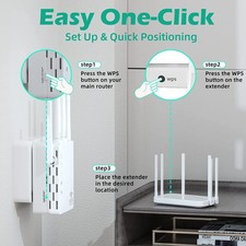  WiFi Range Extender Internet Booster Network Router Wireless Signal Repeater  picture