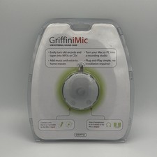 NEW Griffin iMic USB External Sound Card 2004 PC MAC T3041LL/A With CD-R Drive picture