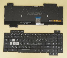 FOR ASUS GL504GV GL504GW KEYBOARD Color backlit Korean & US WASD white picture