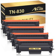 1-4PK TN830XL TN830 Toner Compatible with Brother HL-L2480DW MFC-L2807DW L2900DW picture
