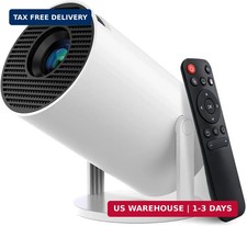 Mini Projector with WiFi and Bluetooth, Built-in App,1080P Supported picture