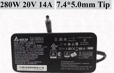 Delta 280W 20V 14A Adapter ADP-280BB B for Acer Predator X35 7.4*5.0mm Charger picture