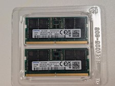 32 GB RAM kit (2 x 16 GB). Original identity: Samsung 32GB (2x16GB) DDR5-6400 PC picture