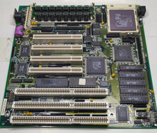 RARE Socket 3 DataExpert EXP8049 REV 1.1 Motherboard, CPU & 16 MB RAM + BONUS picture