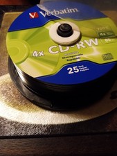 Open Box 24 Pack Blank CD's RW. picture