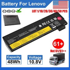 ✅LOT 61+ Battery For Lenovo Thinkpad T470 T480 T570 01AV425 01AV424 P52S P51S US picture