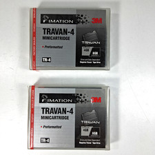 Lot of 2 IMATION TRAVAN NS 8GB TR-4 Data Cartridges - BRAND NEW picture