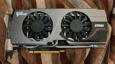 MSI GTX 660ti 3GB Twin Frozr III GPU Tested Working Clean HDMI DVI PCIe picture