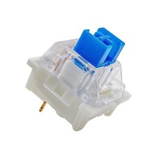 Blue Switches 32 Pack, 3-Pin Clicky Tactile 50gf Dustproof Key Switches -DIY ... picture