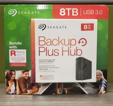 SEALED Seagate Backup Plus Hub USB 3.0 Desktop External Hard Drive 8TB picture