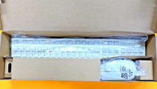 Dell KM636 Wireless Keyboard & Mouse White *DISCOLORED* WK636p W5MKR picture