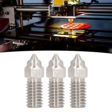 3 Pcs 0.4mm Nozzle High  Stainless Steel 3D Printer Nozzle for Elegoo picture