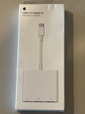 Genuine OEM Apple USB-C Digital AV Multiport Adapter A1621 - Brand New Sealed picture