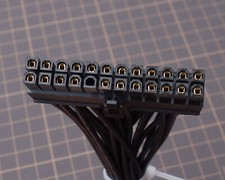 Custom Unsleeved Cable Kit for Thorzone Mjolnir SFX PSU EVGA GM Corsair SF ITX picture