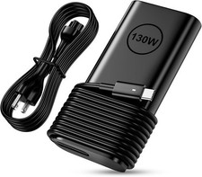 130W USB-C AC Adapter for Dell Precision 5530 , XPS 15 9575 02JVNJ 0M0H25 0K00F5 picture