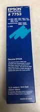 1 EPSON Black Ribbon Cartridge 7853 LQ-action Printer-L 50.8 Feet New picture