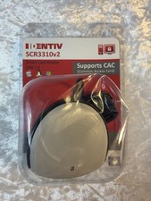 Identiv SCR3310 V2 USB Smart Card Reader for Computer SmartOS - Black/Gray picture