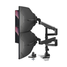 Dual Monitor-Arm Heavy-Duty for 17-57-Inch Screens - Vertical Ultrawide Dual ... picture