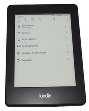 Amazon Kindle Paperwhite 6th Gen 2GB WiFi Black E-Reader - Tested and Working picture