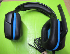 Logitech G432 3.5mm Wired Surround Sound Gaming Headset-Black/Blue picture
