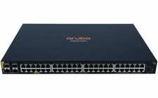 HPE Aruba Networking CX 6100 48G Class4 PoE 4SFP+ 370W Switch JL675A picture