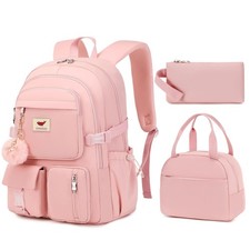 Laptop Backpack 15.6 Inch Elementary Middle High School Bag College Backpacks... picture