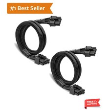 2 Pack PCIE Cable ONLY for MSI MAG A850GL A750GL & MPG A850G A1000G Power Sup... picture