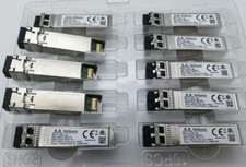 Lot of 10 Mellanox Genuine MFM1T02A-SR 10GbE 10GBASE-SR SFP+ Fiber Transceiver picture