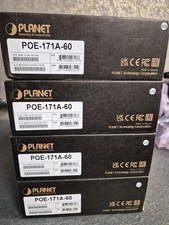 Planet  Technology POE-171A-60 Single-Port Gigabit 802.3bt Ultra POE ++ Injector picture