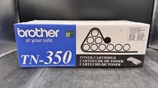 Genuine Brother TN-350 Black Toner Cartridge High Yield picture