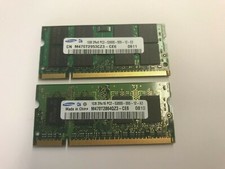 2x1GB  PC2-5300   MEMORY RAM FOR LAPTOP IBM  Thinkpad DELL HP R60 R60i T61p  picture