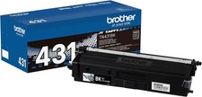 Brother Printer TN431BK Standard Yield Toner-Retail Packaging , BLACK PACK OF 2 picture