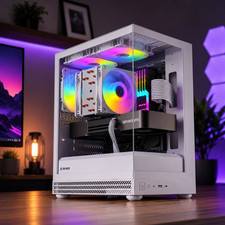 ARGB Gaming Desktop PC Intel 8th GEN 32GB RAM 1TB SSD Nvidia RTX 4060 Win11 Pro picture