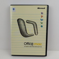 Microsoft Office Mac Student And Teacher Edition 2004 Word Powerpoint Excel picture