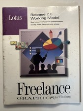 New & Sealed Lotus Freelance Graphics 2.0 For Windows 2.0 3.5 Disk Media picture