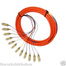 12 Fibers Pigtail,Fiber Optic Pigtail SC OM1 MM 3M,12 Strand fiber pigtail-3078 picture