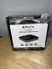 PORTTA DX20R HDMI Video Capture Card Stream & Record 4K 60Hz Low Latency Read picture