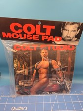 Colt studio mouse pad Rare impossible to find vintage NEW Sealed Gay Men Item 22 picture