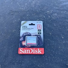 SanDisk Ultra 8GB Compact Flash Memory Card 50MB/ (SDCFHS-008G-AW46) picture