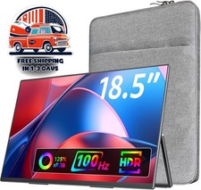 Monitor Portátil 18.5 IPS USB-C HDMI VESA Con Soporte Y Altavoces Para Laptop US picture