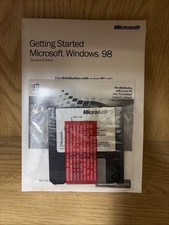 Microsoft Windows 98 Second Edition w/Floppy Boot Disk +  CD (New Sealed) picture