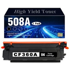508A Black Toner Cartridge for HP M553 Series Printers, Smart Chip (1-Pack) picture