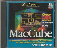 MacCube Adventure, Card & Puzzle Volume 2 by Aztech New Media Corp for MAC 1995 picture