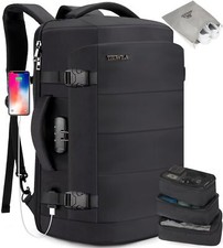 Tzowla 40L Travel Laptop Backpack for Men Women Carry on Flight Approved,Larg... picture