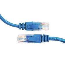 Etronic ® Networking Cat5e Patch Cable - (50 Feet) - Blue RJ45 picture