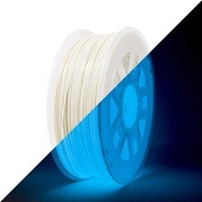 Low Odor ABS 3D Printer Filament 3mm 2.85mm 1kg Glow in The Dark Blue picture