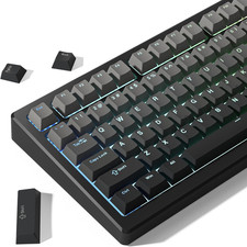 Shine Through PBT Keycaps 60 75 100 Percent Cherry Profile, Custom Key Cap Do... picture